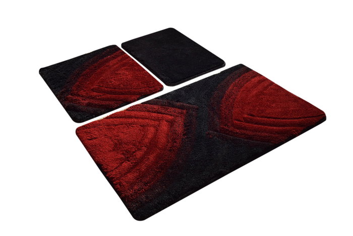 Mijölnir Stella - Red Juego de Alfombrillas de Baño de Acrílico (3 Piezas) Mijölnir Stella - Red Juego de Alfombrillas de Baño de Acrílico (3 Piezas)